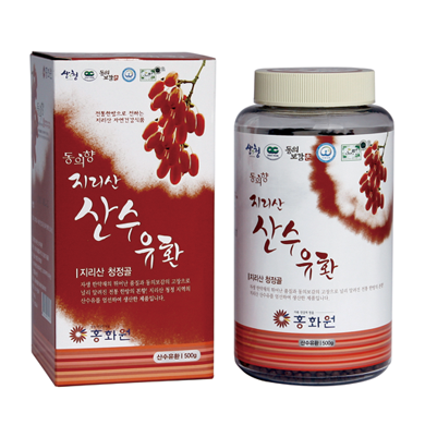 지리산 산수유환 500g